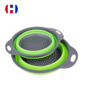 Collapable silicone rond collanter 2 tailles